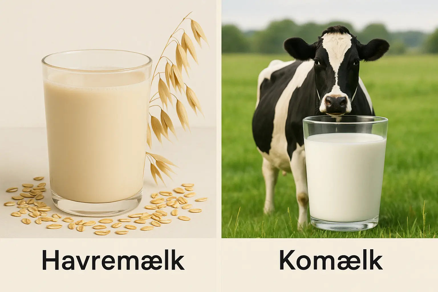 Havremælk vs. komælk